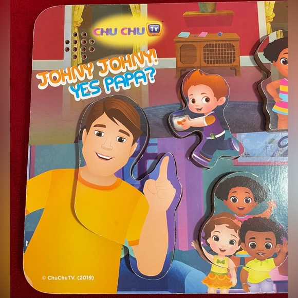 SOLD ✅ Chu Chu TV Baby's 2019 Johny Johny! Yes Papa? Singing Puzzle 8.5" x 11.5" - Picture 3 of 9